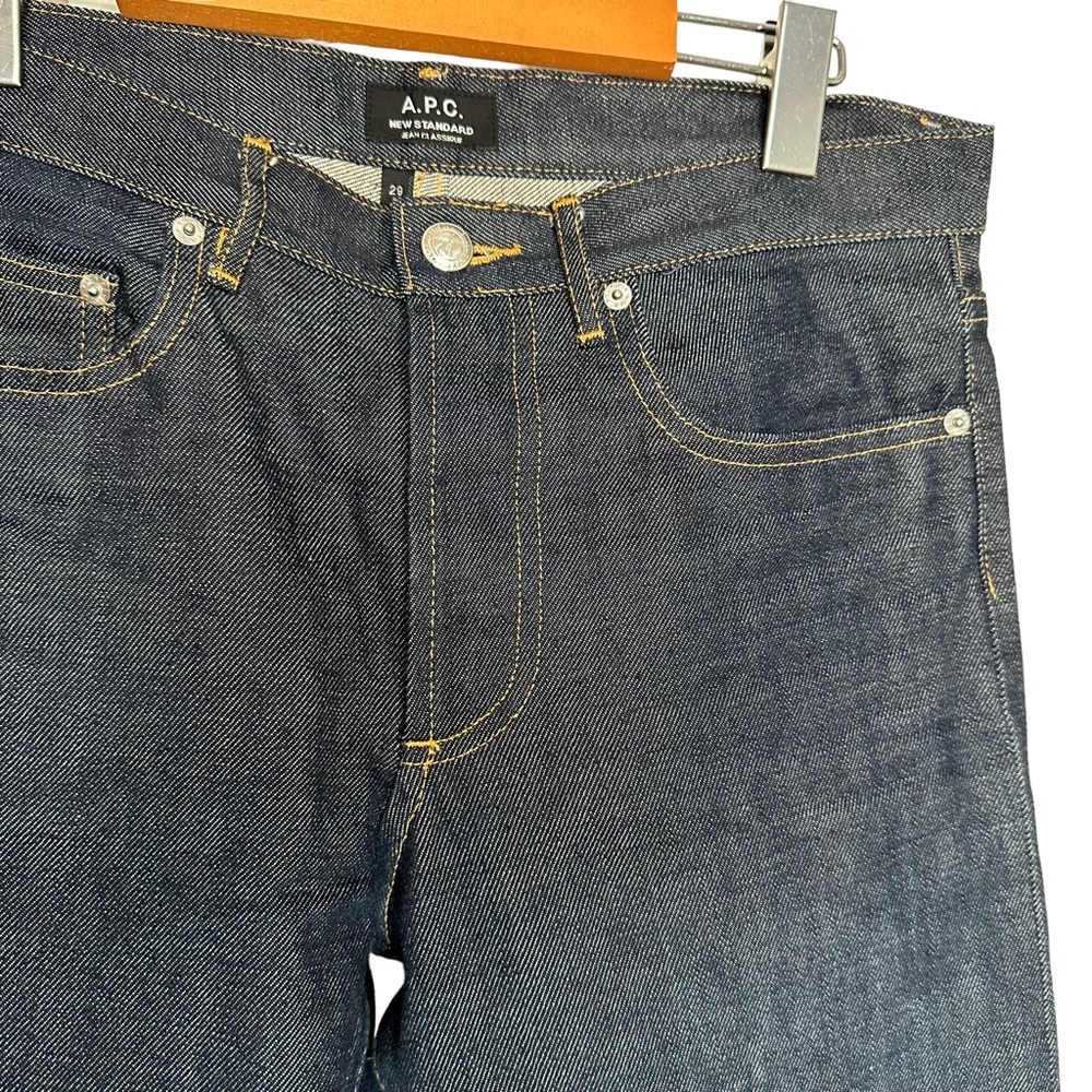 A.P.C. Petit Standard Slim-Fit Dry Selvedge Denim Jeans - Picture 7 of 16